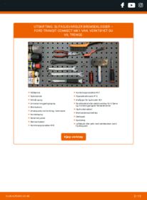 Slik bytter du Alarmkontakt Bremsebeleggslitasje 1.8 TDCi Ford Transit Connect Mk1
