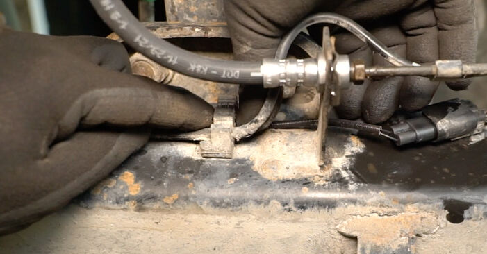 Cambiar Sensor de Desgaste de Pastillas de Frenos Ford Transit Connect mk1 1.8 Di 2004: manuales de taller gratuitos