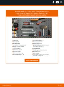 Kā veikt nomaiņu: 2.4 TDCi RWD FORD TRANSIT MK-7 Platform/Chassis Nodiluma devējs