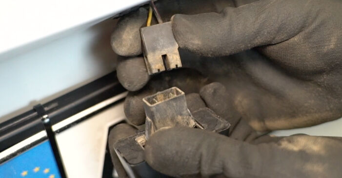 Schimbare Bec pt. iluminare numar inmatriculare Ford Transit Mk6 Bus 2.4 TDCi 2008: manualele de atelier gratuite