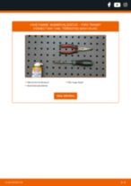 Paigaldus Numbrivalgustus FORD TRANSIT CONNECT (P65_, P70_, P80_) - samm-sammuline käsiraamatute