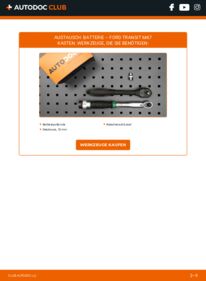 Wie der Wechsel ausgeführt wird: Batterie 2.2 TDCi Ford Transit Mk6 Kastenwagen