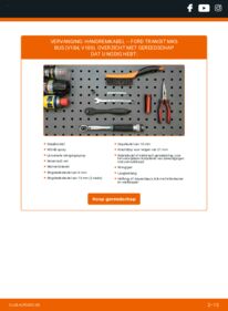 Vervangen: Handremkabel 2.0 DI Ford Transit Mk5 Bus