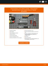 Sostituzione di Cavo Freno A Mano Ford Transit Mk5 Bus 2.0 DI