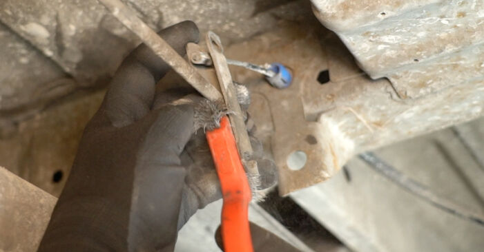 Hoe FORD TRANSIT Bus (FD_ _, FB_ _, FS_ _, FZ_ _, FC_ _) 2.0 DI 2001 Handremkabel vervangen – stapsgewijze handleidingen en videogidsen