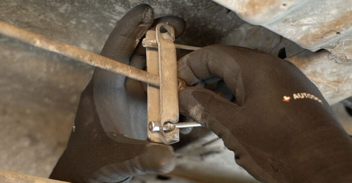 Zelf Handremkabel vervangen Ford Transit Mk5 Bus 2003 2.0 DI