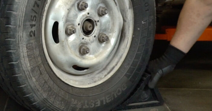 Zelf Handremkabel FORD TRANSIT Bus (FD_ _, FB_ _, FS_ _, FZ_ _, FC_ _) 2.4 DI 2003 vervangen