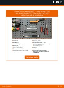 Wie der Ersatz vollführt wird: Handbremsseil 2.0 TDCi FORD TRANSIT Platform/Chassis (FM_ _, FN_ _)