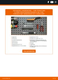 Vervanging uitvoeren: Handremkabel 2.0 TDCi FORD TRANSIT Platform/Chassis (FM_ _, FN_ _)
