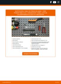Cómo cambiar Cable De Freno De Mano FORD TRANSIT MK-7 Platform/Chassis