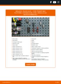 Kako izvesti menjavo: Zglob Vilice Transit Mk5 Platform / Chassis (V184, V185) 2.0 TDCi