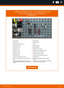 Ako vykonať výmenu: Guľový Čap Ramena na Transit Mk5 Van (V184, V185) 2.0 DI