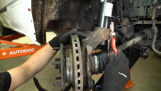 FORD TRANSIT Bus 2.2 TDCi RWD 2015 Traggelenk austauschen: Unentgeltliche Reparatur-Tutorials