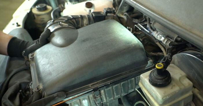 RENAULT MASTER 2005 Luftfilter Stufenweise Anleitung zum Austausch