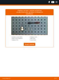 Jak provést výměnu: Baterie Interstar Valník/Podvozek dCi 120