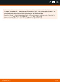 Sostituzione di Batteria Renault Master EV 2.3 dCi 125 FWD (EV0C, EV0D, EV0J, HV0C, HV0D, HV0H,...