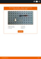Start stop battery RENAULT MASTER III Box (FV) 2022 | PDF changing guide
