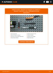 Como realizar a substituição de Sensor Da Cambota 2.5 dCi Renault Master 2 Van