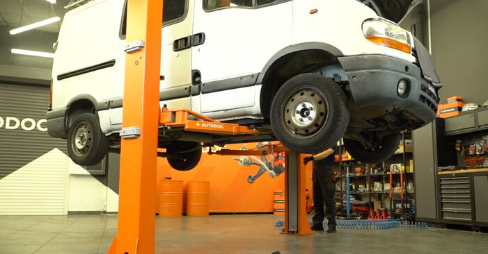 Ako vymeniť Snímač Impulzov Kľukového Hriadeľa na Renault Master 2 Van 1998 – bezplatné PDF a video návody.