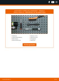 Wie der Ersatz vollführt wird: Kurbelwellensensor 2.0 dCi Renault Trafic JL