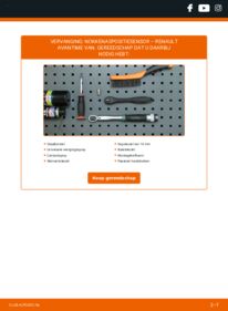 Vervanging uitvoeren: Nokkenassensor 3.0 V6 RENAULT AVANTIME (DE0_)