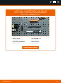 Cómo cambiar Sensor De Arbol De Levas Renault Espace IV