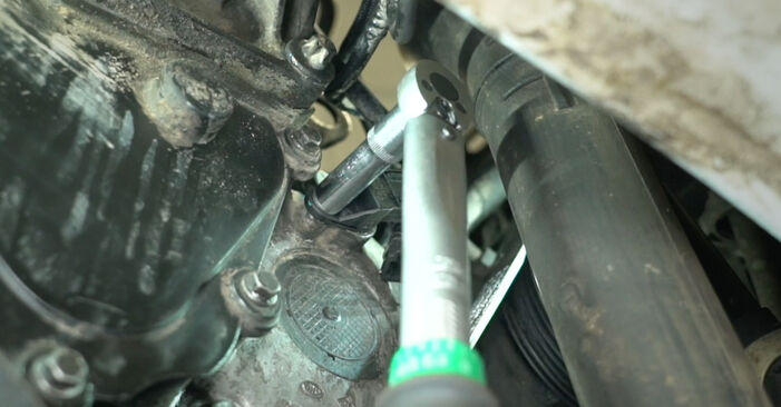 Bytte Kamakselsensor på Renault Megane 2 Cabrio 2005 1.9 dCi alene