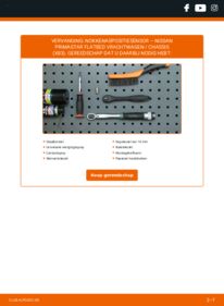 Vervangen: Nokkenassensor 2.5 dCi Primastar X83