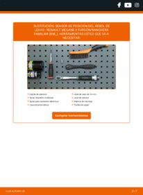 Cómo cambiar Sensor De Arbol De Levas Renault Megane II ranchera
