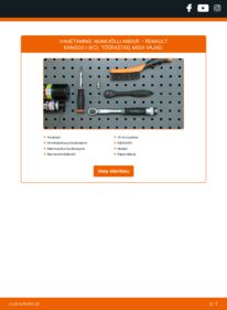 Kuidas välja vahetamist läbi viia: Renault Kangoo kc01 D 1.9 Nukkvõlli Asendi Andur