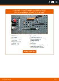 Wie der Ersatz vollführt wird: Stoßdämpfer 2.5 dCi Renault Master II Bus