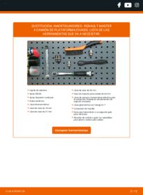 Cómo cambiar Amortiguadores Renault Master 2 Camión de plataforma