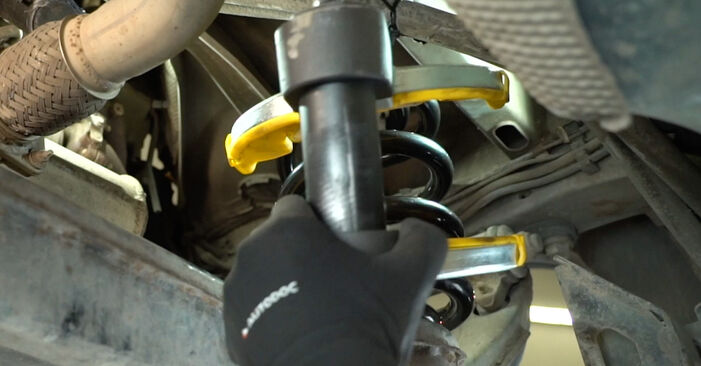 Cambio Muelles de Suspensión NISSAN INTERSTAR dCi 120 2011 no será un problema si sigue esta guía ilustrada paso a paso