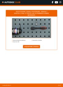 Sostituzione di Fanale Posteriore Renault Master 2 Van 2.5 dCi 120