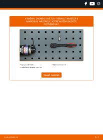 Jak provést výměnu: Zadni svetlo Master II Mikrobus 2.5 dCi