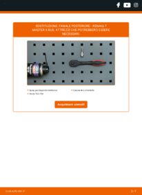 Sostituzione di Fanale Posteriore Renault Master II Bus 2.5 dCi 120