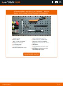 Comment effectuer un remplacement de Amortisseur 2.5 dCi 120 Renault Master 2