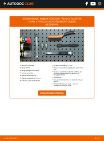 Sostituzione di Ammortizzatori Renault Master 2 Van 2.5 dCi 120