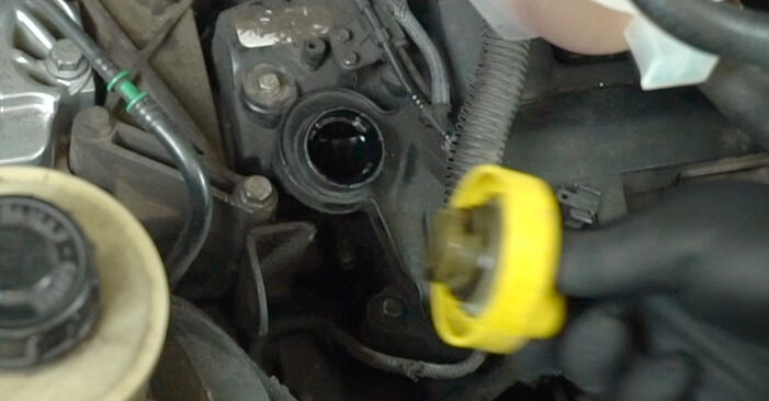 RENAULT MASTER Filtre à Huile manuel de remplacement étape par étape