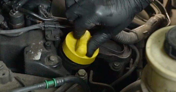 RENAULT MASTER Filtre à Huile manuel d'atelier pour remplacer soi-même