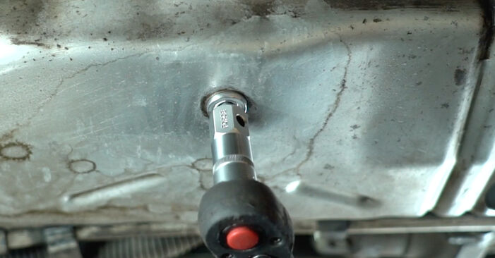 RENAULT MASTER Filtre à Huile manuel de remplacement étape par étape