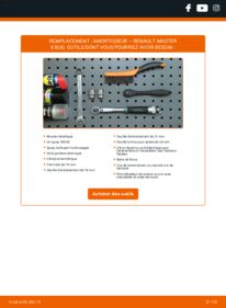 Comment effectuer un remplacement de Amortisseur 2.5 dCi 120 Renault Master II Bus