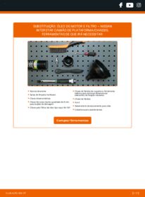 Como realizar a substituição de Filtro de Óleo dCi 120 Interstar