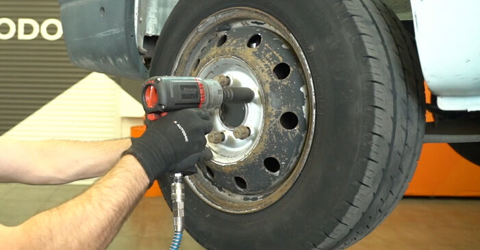 How to change Hand brake Cable on NISSAN INTERSTAR Platform/Chassis 2015 - tips and tricks