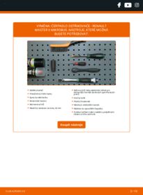 Jak provést výměnu: Cerpadlo ostrikovace Master II Mikrobus 2.5 dCi