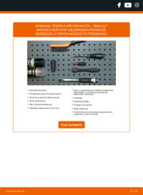 Jak wymienić Pompka plynu do spryskiwacza Master II Burtowy Ciężarówka/Podwozie 2.5 dCi