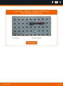 Kuidas välja vahetamist läbi viia: Nissan Interstar Buss dCi 120 Uksekäepide