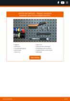 PDF instruktioner för byta motorfäste RENAULT MASTER II Buss (JD)
