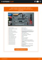 Rodamiento de rueda parte delantera y trasera RENAULT MASTER II Furgón (FD) 2017 PDF tutorial de reemplazo