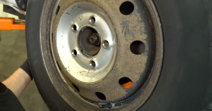 Hoe Wiellager RENAULT MASTER II Bestelwagen (FD) 2010 wisselen – raad en uitleg